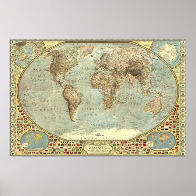 The World - Decorative Poster (Front)