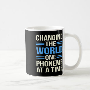 The World Dyslexia Awareness Silver Ribbon Graphic Coffee Mug