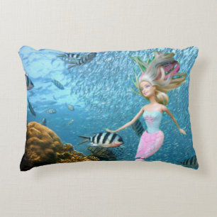 The World Famous Doll Mermaid Decorative Cushion