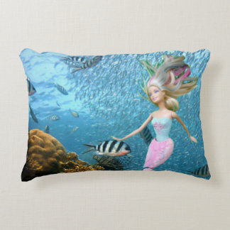 The World Famous Doll Mermaid Decorative Cushion
