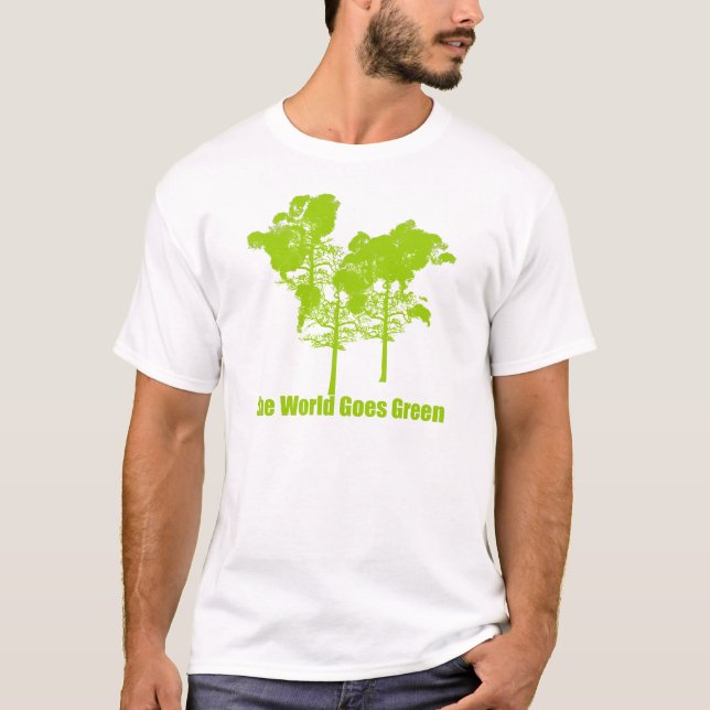The World Goes Green T-Shirt (Front)