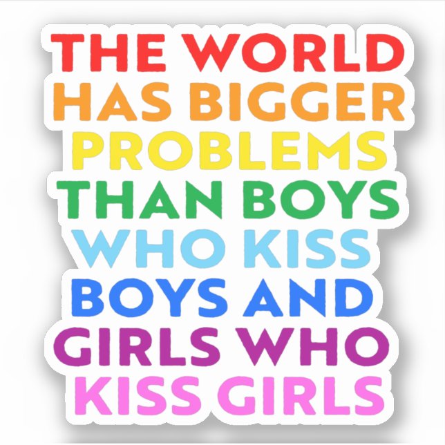The world has bigger problems (Front)