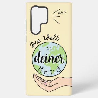 The World in Your Hand Samsung Galaxy Case