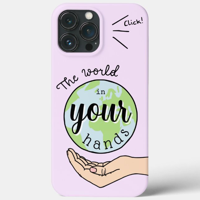 the world in your hands Case-Mate iPhone Hülle Case (Back)