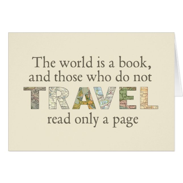 The World Is A Book (Front Horizontal)