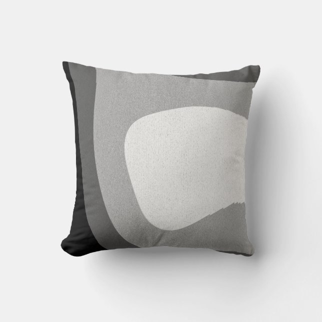 The World Is Grey Cushion (Front)