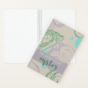 The World Is My Oyster #2 Notebook   Kpop Inspired