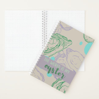 The World Is My Oyster #2 Notebook | Kpop Inspired
