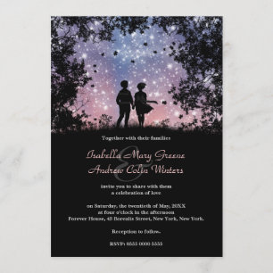 The World Is Ours - Borealis Version - Wedding Invitation