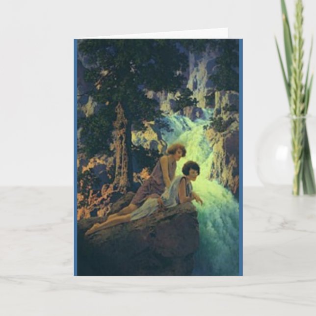 "The world is right again...with a true friend" Card (Front)