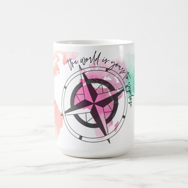 The World Is Your Tapestry Coffee Mug (Center)