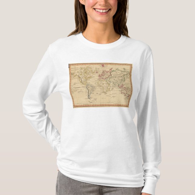 The World, Mercator's Projection T-Shirt (Front)
