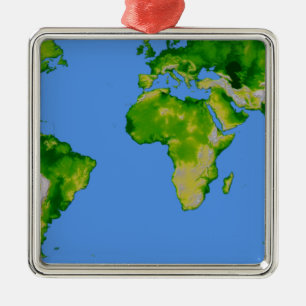 The World Metal Tree Decoration
