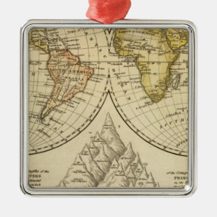 The World Metal Tree Decoration