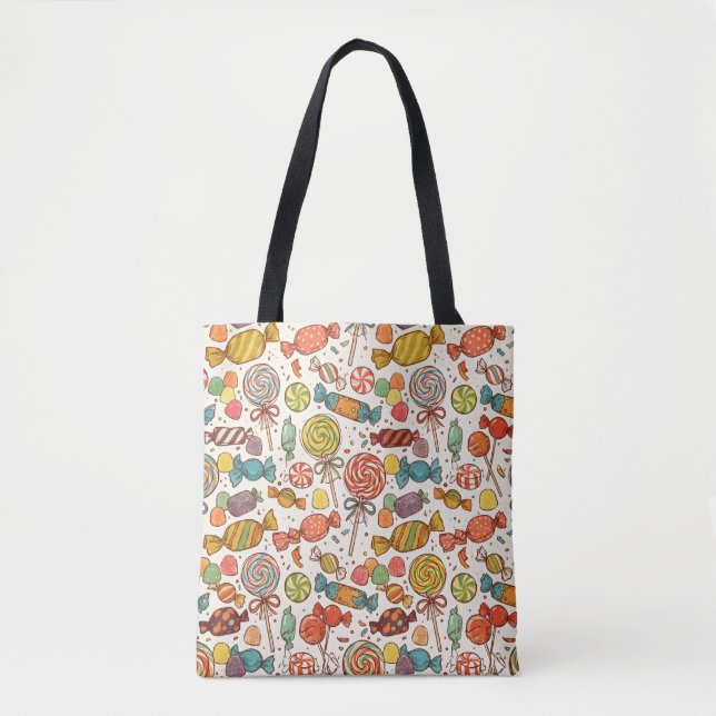 The world of candy. tote bag (Front)