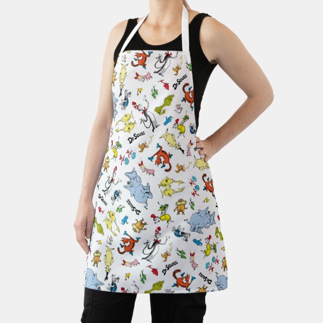 The World of Dr. Seuss Pattern Apron (Insitu)
