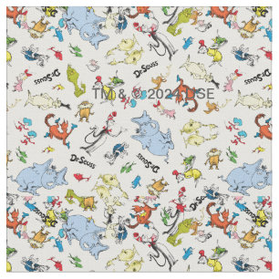 The World of Dr. Seuss Pattern Fabric