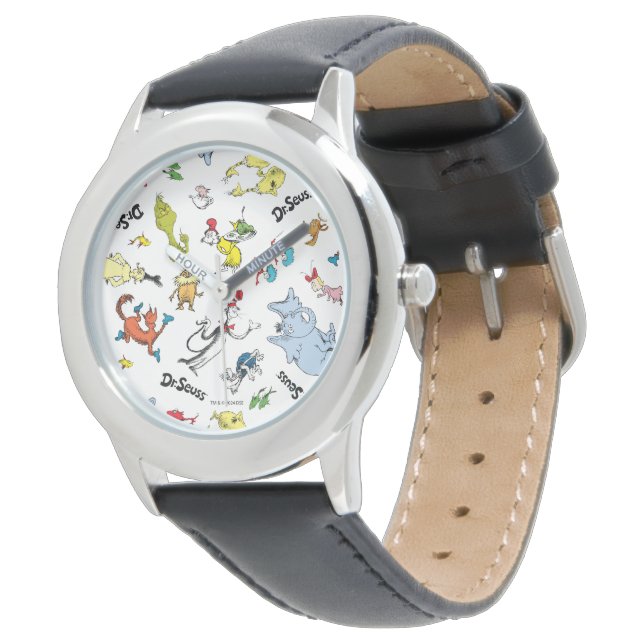 The World of Dr. Seuss Pattern Watch (Angled)