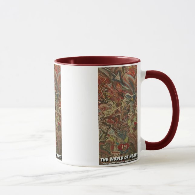 the world of hearts  mug (Right)