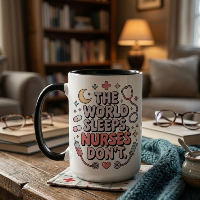 The World Sleep Nurse Don't Funny Nurse Gift Mug (Creator Uploaded)