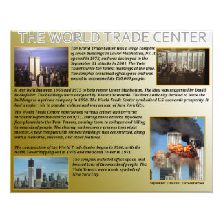 The World Trade Center Photo Print