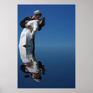 The World War II Kiss Poster