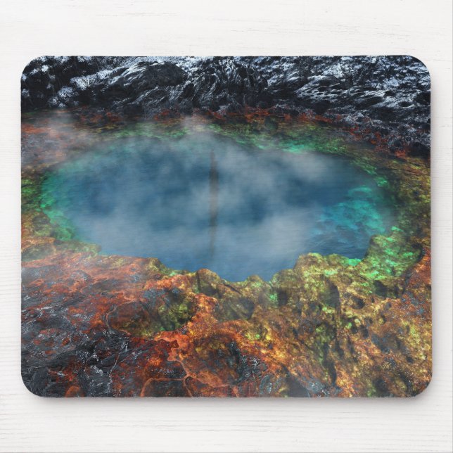 The World Watches Mouse Mat (Front)