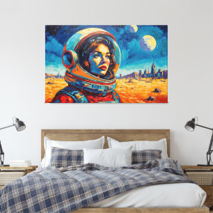 THE WORLD WE DISCOVERED 16 CANVAS PRINT
