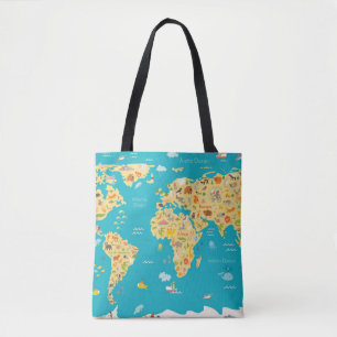 The World's Animals Tote Bag