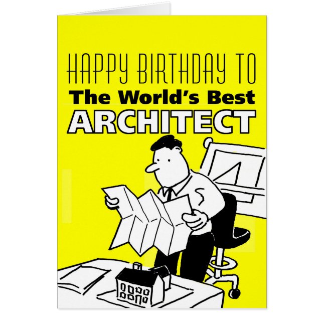 The World's Best Architect (Front)