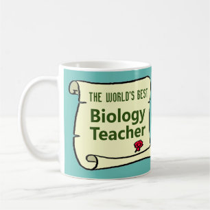 The World's Best Biology Teacher. Coffee Mug