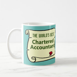 The World's Best Chartered Accountant. Coffee Mug