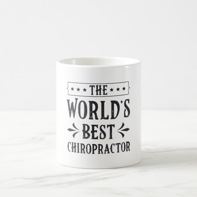 The World's Best Chiropractor Chiropractic Spine Coffee Mug (Center)