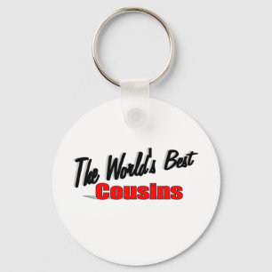 The World's Best Cousins Key Ring