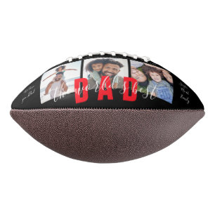 THE WORLD'S BEST DAD Custom Photo Personalised American Football