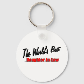 The World's Best Daughter-In-Law Key Ring