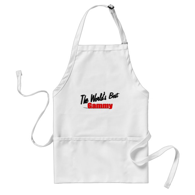 The World's Best Gammy Standard Apron (Front)
