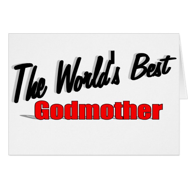 The World's Best Godmother (Front Horizontal)