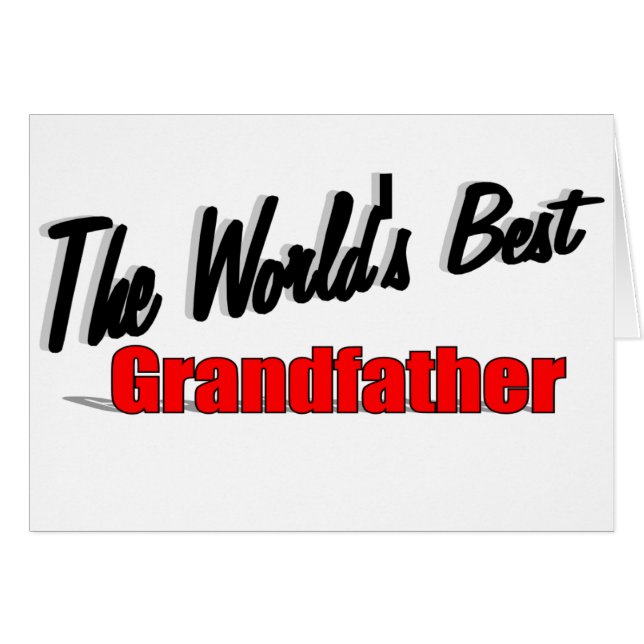 The World's Best Grandfather (Front Horizontal)