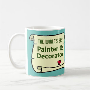The World's Best Painter & Decorator. Coffee Mug