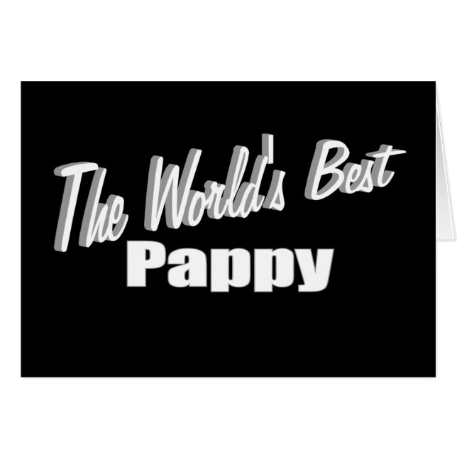 The World's Best Pappy (Front Horizontal)