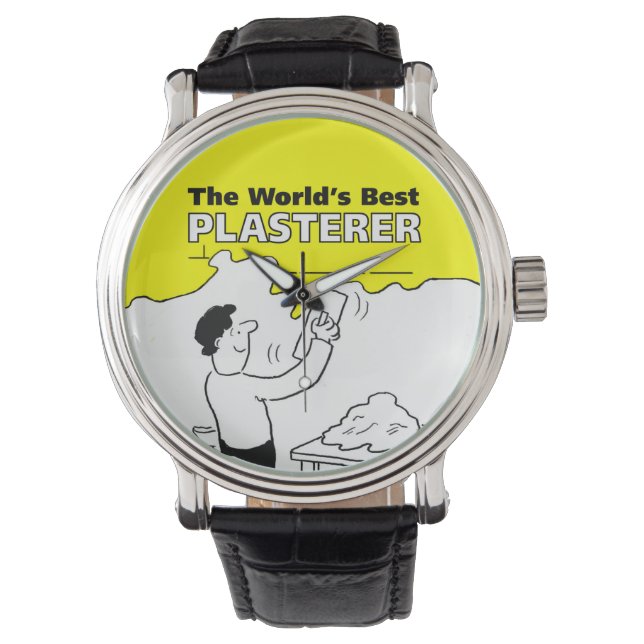 The World's Best Plasterer Watch (Front)