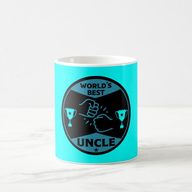 The worlds Best Uncle Coffee Mug (Center)