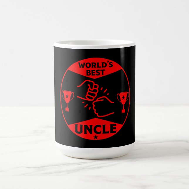 The worlds Best Uncle Coffee Mug (Center)