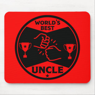 The worlds Best Uncle Mouse Mat