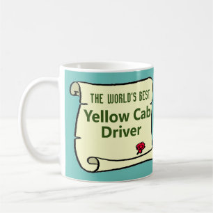The World's Best Yellow Cab Driver. Coffee Mug