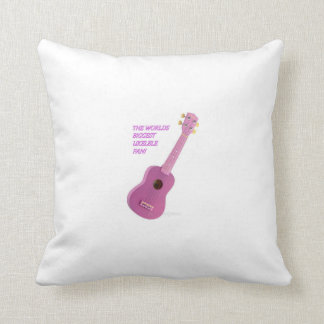 The Worlds Biggest Ukelele Fan Cusion Cushion