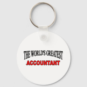 The World's Greatest Accountant Key Ring