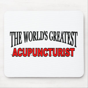 The World's Greatest Acupuncturist Mouse Mat