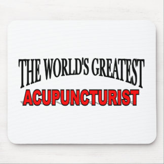 The World's Greatest Acupuncturist Mouse Mat